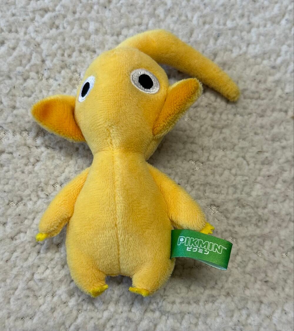 Yellow Pikmin PK03 All Star Collection Plush Doll Nintendo JPN Stuffed Animal